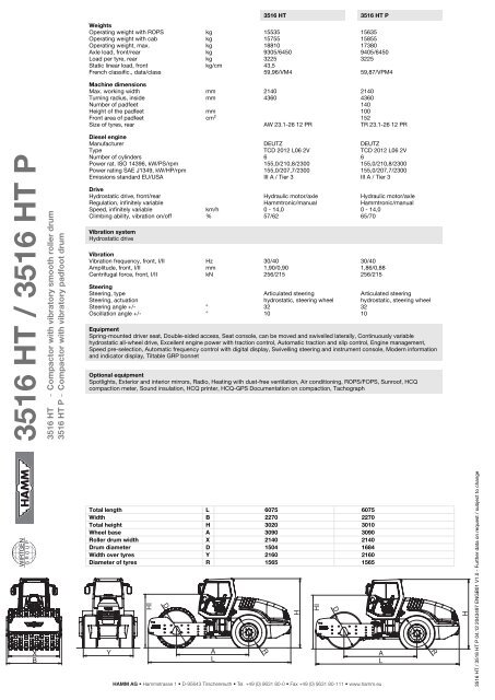 3516 HT - Ramirent