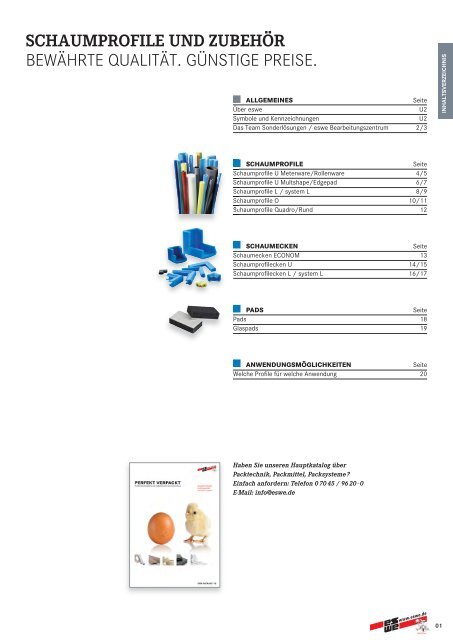 schaumprofil - eswe versandpack gmbh