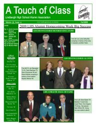 2009 LHS Alumni Homecoming Week Big Success - Lindbergh ...