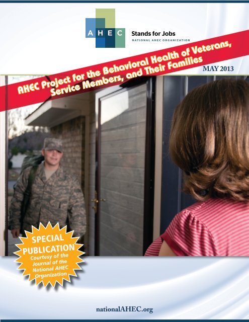 AHEC Project for the Behavioral Health of Veterans, Service ...