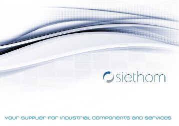 your supplier for Industrial Components and Services - Siethom