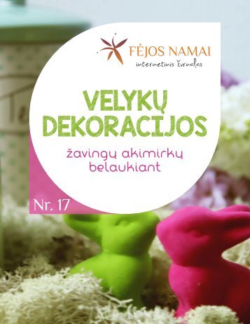 VELYKŲ DEKORACIJOS