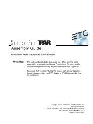 S4 PAR Assembly Guide 0107.book - ETC