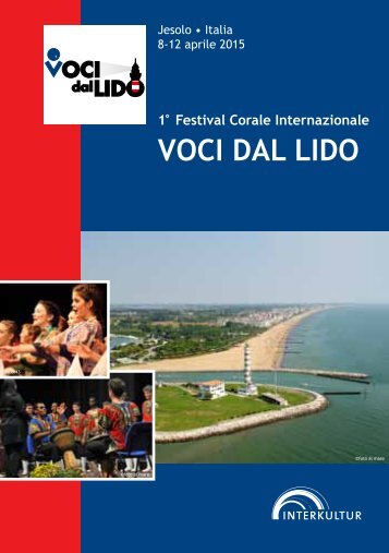 VOCI DAL LIDO 2015 - Program Book