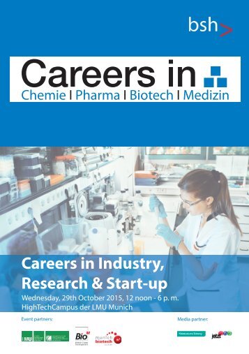 Careers in Industry, Research & Start-up