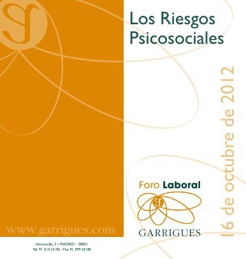 16 de octubre de 2012 - Garrigues