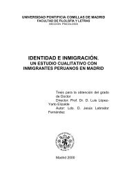 IDENTIDAD E INMIGRACIÃN. - Instituto de Migraciones
