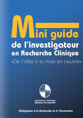 Mini guide - CHU Marseille