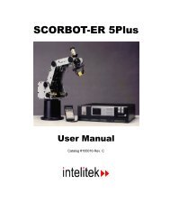 SCORBOT-ER 5Plus - Intelitek Downloads