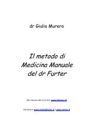 Il metodo di Medicina Manuale del dr Furter - Centro Crisalide