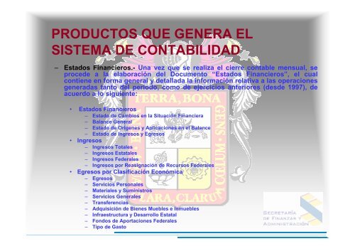 Sistema de Contabilidad Gubernamental y Cuenta PÃºblica del ...