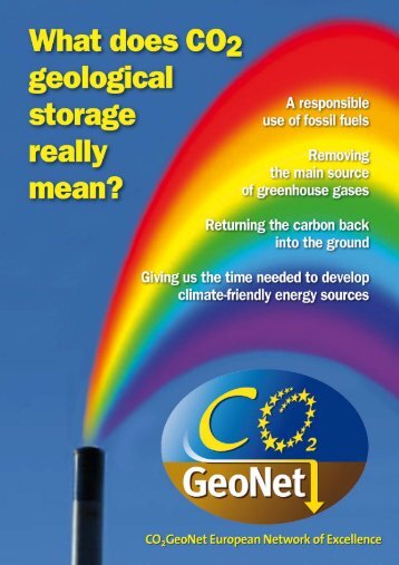 What does CO2 geological storage really mean? - CO2Geonet