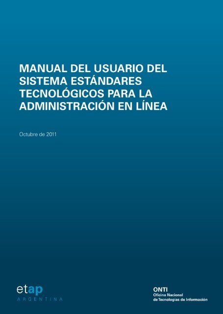 Manual del Usuario - Jefatura de Gabinete de Ministros