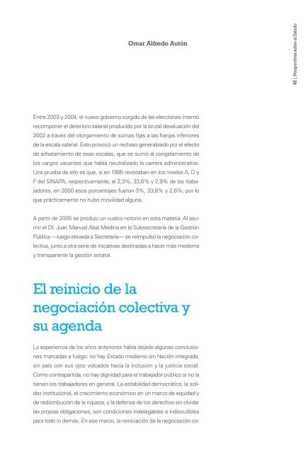 Revista INAP (pdf) - Jefatura de Gabinete de Ministros