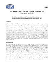 The Allison Unit CO2-ECBM Pilot - A Reservoir and ... - Coal-Seq