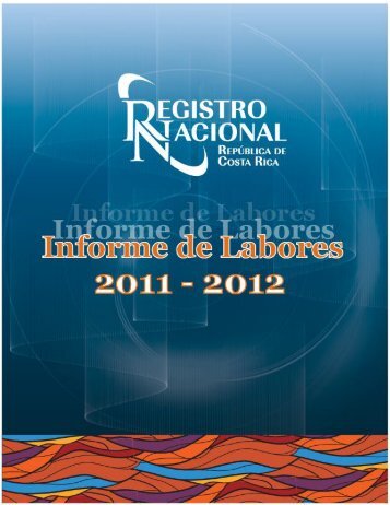 informe registro 201.. - Registro Nacional