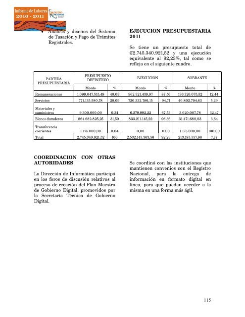 informe registro 201.. - Registro Nacional