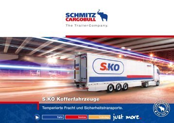 Die Kofferfahrzeuge S.KO COOL und S.KO - Schmitz Cargobull AG