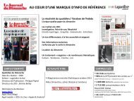 Fiche titre - Le Journal du Dimanche (PDF) - LagardÃ¨re PublicitÃ©