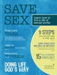 Save Sex.indd - Show Your Impact