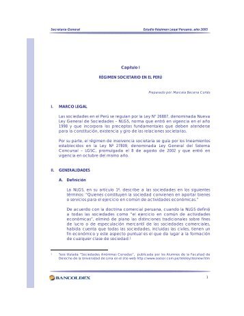 RGIMEN SOCIETARIO ECUATORIANO - Bancoldex