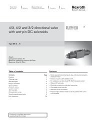 ABC Directional spool valves type HSR(L)