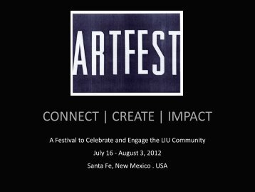 ART FEST 2012 CREATE | CONNECT | IMPACT