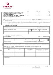 certificado del empleador para la solicitud de prestaciÃ³n ... - Fremap