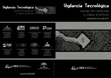 Vigilancia Tecnologica - ConfederaciÃ³n de Empresarios de AndalucÃ­a