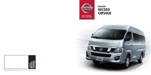 nissan nv350 urvan van