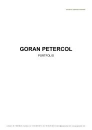 GORAN PETERCOL - Galerija Gregor Podnar.