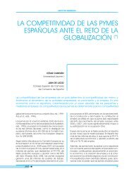 la competitividad de las pymes espaÃ±olas ante el reto de la ...