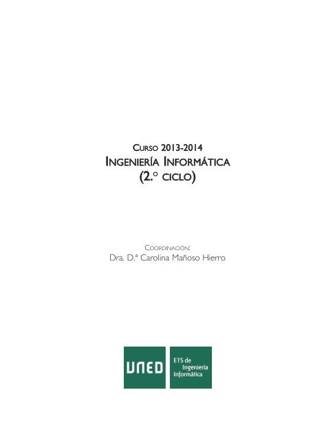 IngenIerÃ­a InformÃ¡tICa (2.o CIClo) - UNED