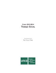 Trabajo soCial - UNED