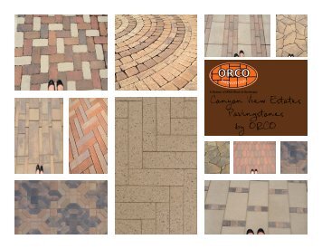 Canyon View Estates Pavingstones by ORCO