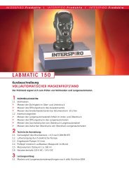 LABMATIC 150 4 5 - Interspiro