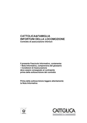 Nota informativa (pdf - 338 Kb) - Cattolica