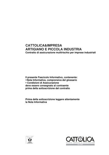 Nota informativa (pdf - 352 Kb) - Cattolica