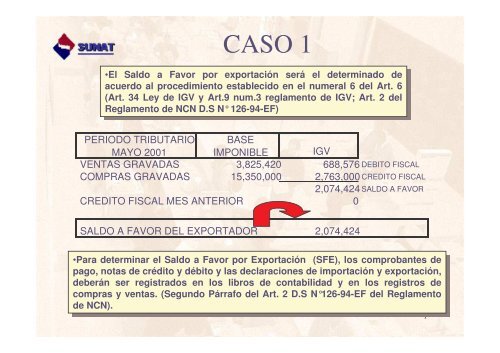 Caso 1 - sunat