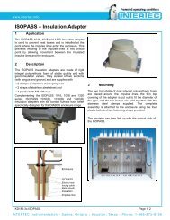 ISOPASS â Insulation Adapter