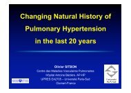 Changing Natural History of Pulmonary Hypertension in the ... - SGPH