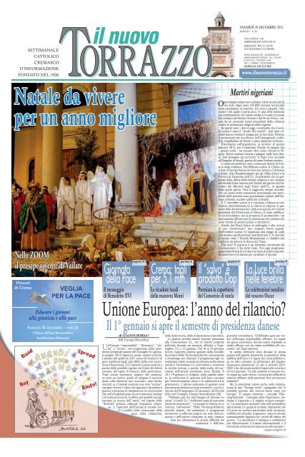 Edizione del 30/12/2011 - Il Nuovo Torrazzo