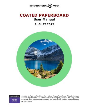 Coated Board User Manual - International Paper