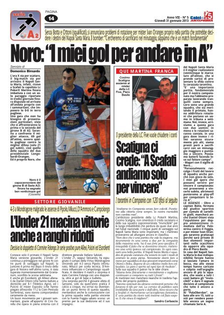 calcio a 5 5/13 NAZ - Calcio a 5 Anteprima