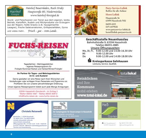 Bürger-Info 2012 - Gemeinde Hasselroth