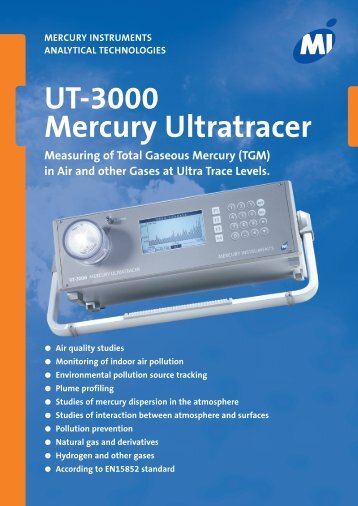 UT 3000 Mercury Ultratracer - Ecotech