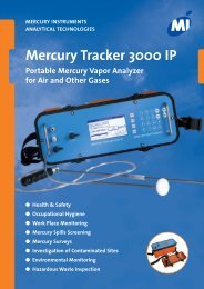Mercury Tracker 3000 IP - Ecotech