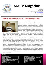 SJAF e-Magazine - AntideMalta.com