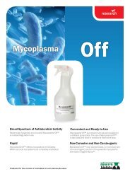 Mycoplasma - Minerva Biolabs