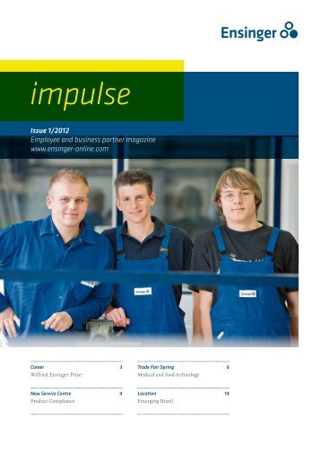 impulse 1/2012 (engl.) - Ensinger